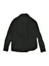 H&M 100% Cotton Solid Black Long Sleeve Button-Down Shirt Size 8 - photo 2