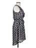 Bebop 100% Polyester Hearts Blue Casual Dress Size S - photo 4