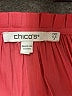 Chico's 100% Polyester Pink 3/4 Sleeve Blouse Size XS (00) - photo 7