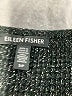 Eileen Fisher Metallic Black Pullover Sweater Size S - photo 7