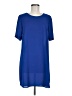 Daniel Rainn 100% Polyester Solid Blue Casual Dress Size M - photo 1