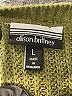 Allison Brittney 100% Acrylic Green Pullover Sweater Size L - photo 4