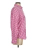 J.Crew 100% Cotton Checkered-gingham Pink Purple Long Sleeve Button-Down Shirt Size 4 - photo 4