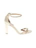 Badgley Mischka Gold Ivory Sandals Size 9 - photo 1