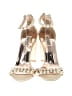 Badgley Mischka Gold Ivory Sandals Size 9 - photo 2