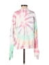 n:Philanthropy Tie-dye Pink White Sweatshirt Size S - photo 2