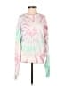 n:Philanthropy Tie-dye Pink White Sweatshirt Size S - photo 1