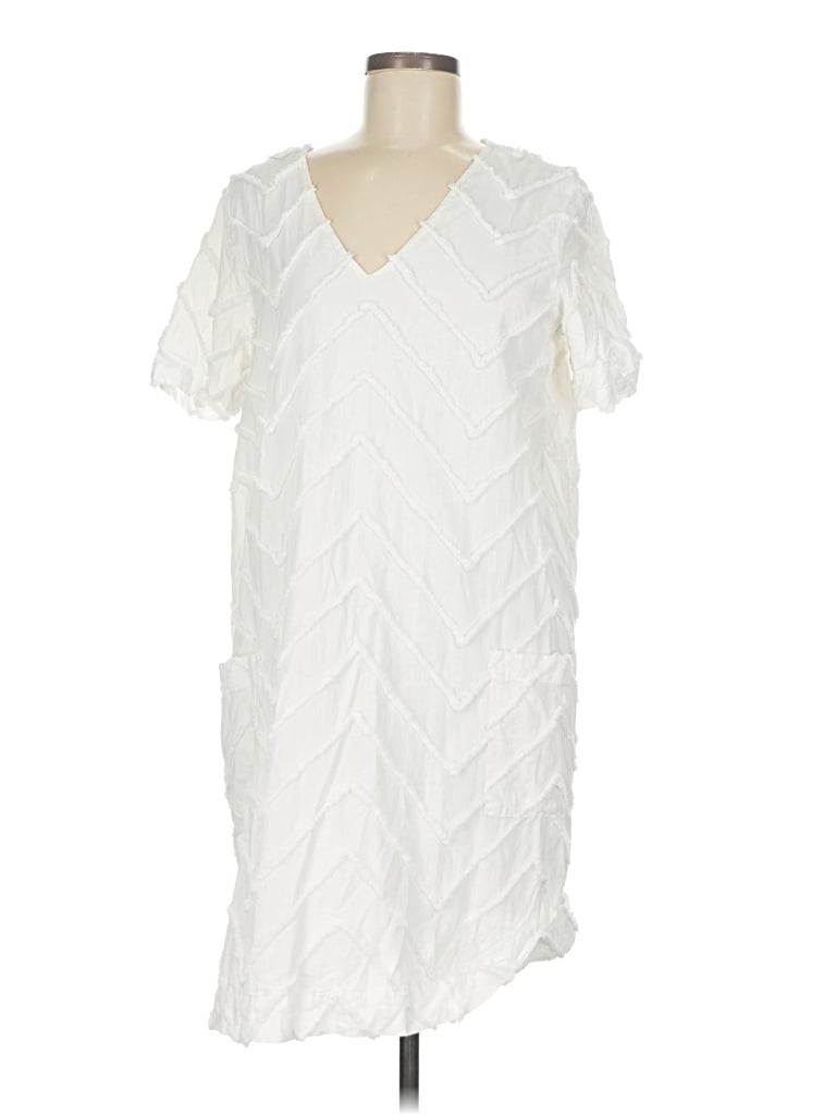 Pre-owned Porridge Casual Dress In White
