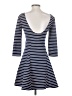 Free People Stripes Blue Casual Dress Size S - photo 2