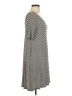 Alya Stripes Gray Casual Dress Size M - photo 4