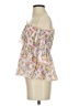 Kos Resort 100% Polyester Pink White 3/4 Sleeve Blouse Size S - photo 5