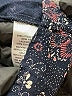 Hinge 100% Viscose Paisley Black Casual Dress Size XXS - photo 7