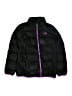 The North Face 100% Polyester Purple Black Snow Jacket Size 18 - photo 1