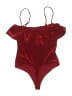 NBD 100% Polyester Burgundy Bodysuit Size S - photo 2