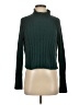 American Eagle Outfitters 100% Polyester Green Turtleneck Sweater Size S - photo 1