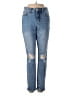 Old Navy Hearts Blue Jeans Size 2 - photo 1