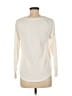 Ann Taylor LOFT Ivory Long Sleeve Top Size S - photo 2