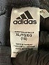 Adidas 100% Polyester Black Pullover Hoodie Size 16 - photo 3