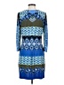 Ali Ro Graphic Blue Casual Dress Size 4 - photo 2