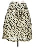 Khush 100% Rayon Animal Print Ivory Casual Skirt Size S - photo 1