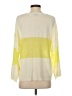 William B Color Block Yellow Pullover Sweater Size S - photo 2