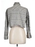 RSQ Plaid Gray Long Sleeve Button-Down Shirt Size L - photo 2