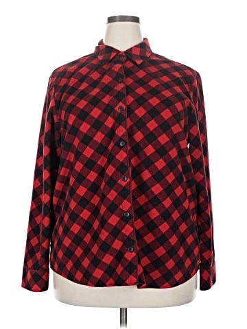 Riders by Lee Long Sleeve Blouse (view 1)