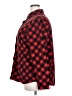 Riders by Lee 100% Polyester Checkered-gingham Red Long Sleeve Blouse Size XXL - photo 5