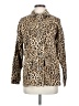 Forever 21 Animal Print Gold Coat Size S - photo 1