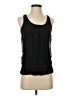 Express 100% Polyester Black Sleeveless Blouse Size XS - photo 1