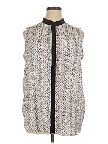 Reed Sleeveless Blouse (view 1)