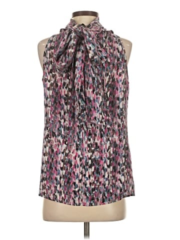 Etcetera Sleeveless Silk Top (view 2)