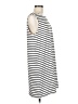 Lili's Closet Stripes White Casual Dress Size M - photo 4