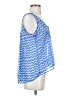 Candie's 100% Polyester Blue Sleeveless Blouse Size S - photo 4