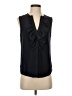 J.Crew 100% Polyester Black Sleeveless Blouse Size XS - photo 1