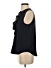 J.Crew 100% Polyester Black Sleeveless Blouse Size XS - photo 5