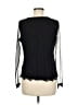 G Collection 100% Polyester Black Long Sleeve Blouse Size M - photo 2