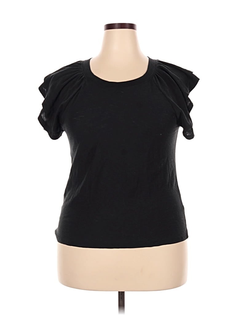 Pre-owned Nation Ltd Short Sleeve T-shirt In Black
