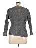 Ellen Tracy Metallic Gray Pullover Sweater Size XL - photo 2