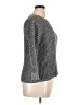 Ellen Tracy Metallic Gray Pullover Sweater Size XL - photo 4