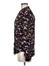 A.L.C. 100% Silk Black Long Sleeve Silk Top Size 6 - photo 5