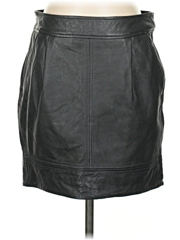 French Connection Faux Leather Skirt (view 1)
