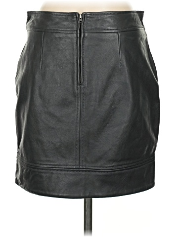 French Connection Faux Leather Skirt (view 2)
