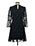 DKNY 100% Polyester Stars Black Cocktail Dress Size 2 - photo 2