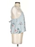 J.O.A. Los Angeles 100% Polyester Teal Sleeveless Blouse Size S - photo 4