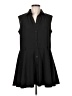 Blaque Label Solid Black Casual Dress Size M - photo 1