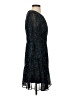 DKNY 100% Polyester Stars Black Cocktail Dress Size 2 - photo 4