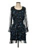 On 34th 100% Recycled Polyester Paisley Blue Cocktail Dress Size S - photo 1