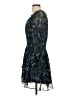 On 34th 100% Recycled Polyester Paisley Blue Cocktail Dress Size S - photo 5