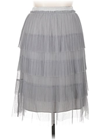 Navy Formal Skirt (view 1)